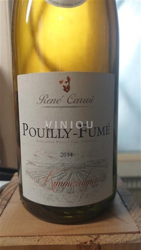 Loire Valley Pouilly-fumé René Carroi Kimmeridgien 2014