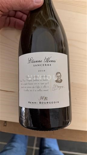 Loire-dalen Sancerre Henri Bourgeois Etienne Henri 2018