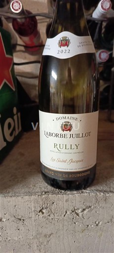 Bourgogne Rully Domaine Laborde Juillot Les Saint Jacques 2022