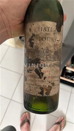 Bordeaux Montagne-Saint-Émilion Château Des Tours 1973