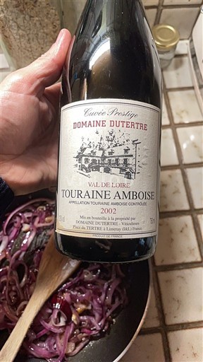 Thung lũng sông Loire Touraine-amboise Domaine Dutertre Prestige 2002