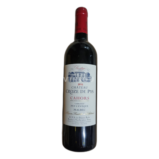 South West Cahors Château Croze de Pys Prestige 2015