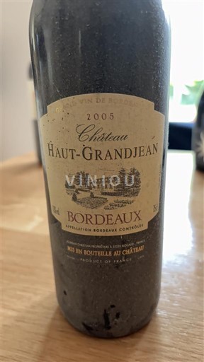 Bordeaux Château Haut-Grandjean 2005