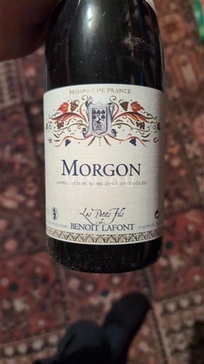 Beaujolais Morgon Benoit Lafont Les Petits Fils 2019