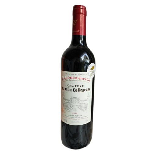 Burdeos Saint-Émilion Gran Cru Château Moulin Bellegrave Antoine Mabileau 2018
