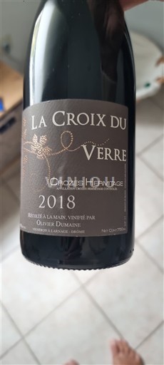 Rhône Valley Crozes-Hermitage La Croix du Verre 2018
