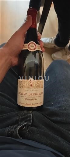 Bourgogne Beaune Premier Cru Domaine Chanson Père & Fils Beaune Bressandes 2016