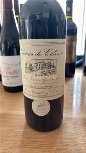 Burdeos Saint-Émilion Gran Cru Grand Cru Château Calvaire 2011