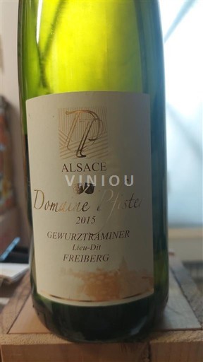 Alsace Domaine Pfister Lieu-Dit Freiberg 2015