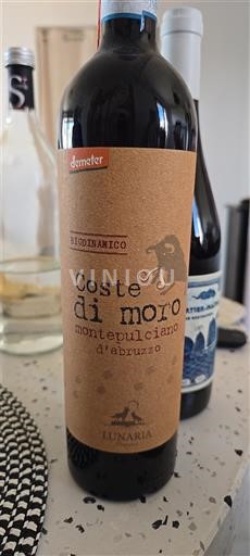 Abruzzo Montepulciano d'Abruzzo Lunaria Coste di Moro 2019