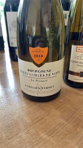 Burgundy Unspecified Aurelien Verdet Le Prieure 2018