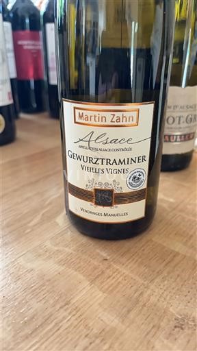 Alsacia Martin Zahn Gewurztraminer Vieilles Vignes Sin añada