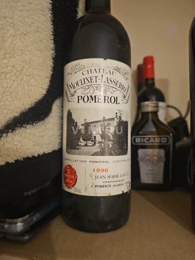 Wine Pomerol Moulinet Lasserre - 2010 - Reviews, Advice, Ageing