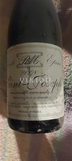 Vale do Ródano Saint-Joseph Domaine Michelas St Jemms Pierre Michelas - Epine 2008