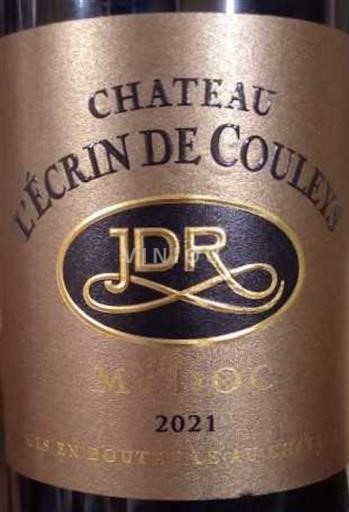 Bordeaux Médoc Château L'Écrin De Couleys 2021