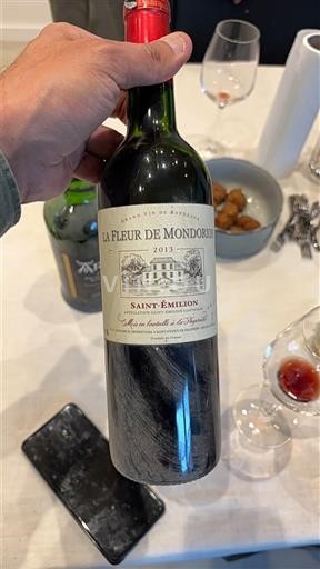 Bordeaux Saint-Émilion La Fleur de Mondorion 2013