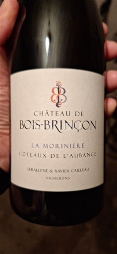 Loiredalen Coteaux-de-l'aubance Château Bois-Brinçon La Morinière 2019