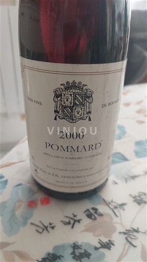 Borgogna Pommard Vins Fins de Bourgogne 2000
