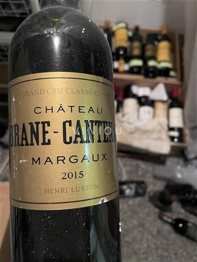Burdeos Margaux Grand Cru Château Brane-Cantenac 2015
