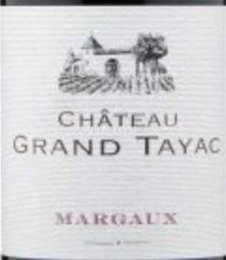 Bordeaux Margaux Château Grand Tayac réserve 2019
