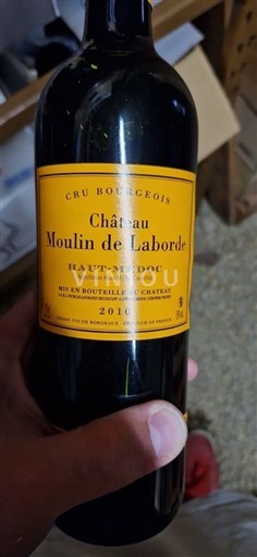 Burdeos Haut-Médoc Cru Bourgeois Château Moulin de Laborde 2010