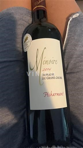 Jugozahod Pécharmant Domaine Grand Jaure Mémoire 2016