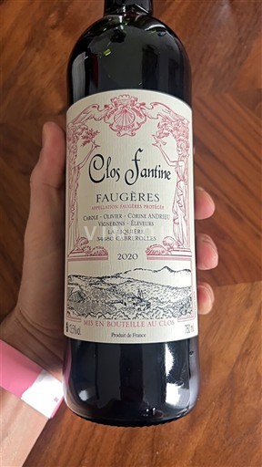 Languedoc Faugères Clos Fantine 2020
