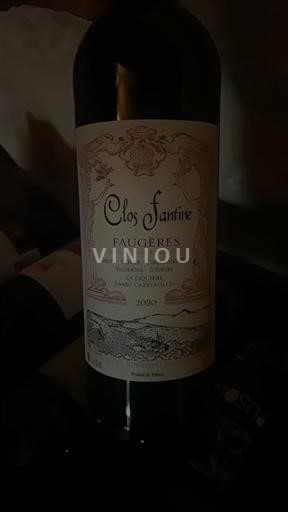 Languedoc Faugères Clos Fantine 2020