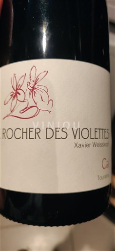 Thung lũng sông Loire Touraine Le Rocher des Violettes Côt Không niên vụ