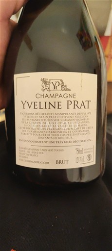 Champagne Yveline Prat Non Millésimé