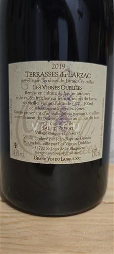 Languedoc Terrasses-du-Larzac Les Vignes Oubliées 2019
