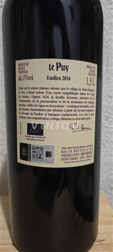Bordeaux Francs-côtes-de-bordeaux Château Le Puy Emilien 2016