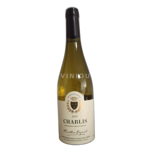 Burgundy Chablis Marthe Sigand 2023