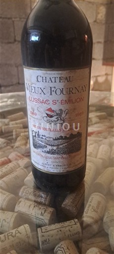 Bordeaux Lussac-saint-émilion Château Vieux Fournay 1989