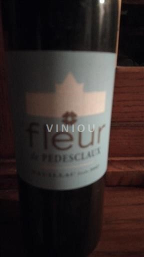 Bordeaux Pauillac Pédesclaux Fleur de Pédesclaux 2007