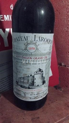 Bordeaux Saint-Émilion Grand Cru Grand Cru Château Laroque 1978
