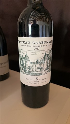Bordeaux Pessac-Léognan Grand Cru Château Carbonnieux 2012