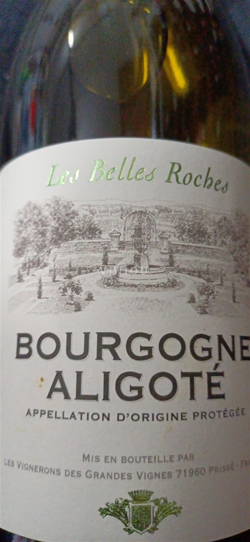 Borgoña Borgoña-Aligoté Les Belles Roches Sin añada