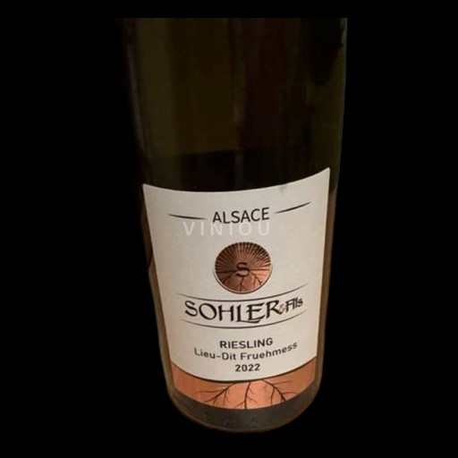 Alsace Grand Cru Sohler & Fils Lieu-Dit Fruehmess 2022