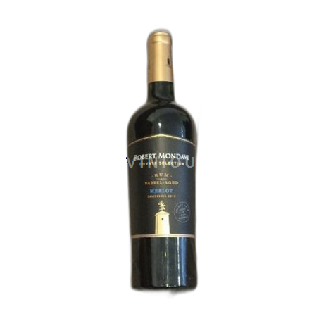 Kalifornische AVA Nicht spezifiziert Robert Mondavi Private Selection Rum Barrel-Aged Merlot 2019