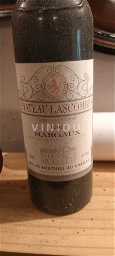 Bordeaux Margaux Grand Cru Château Lascombes 2000