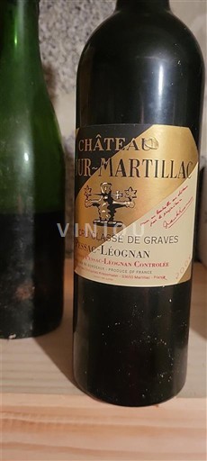Bordeaux Pessac-Léognan Cru Classé de Graves Château Latour-Martillac Neročník