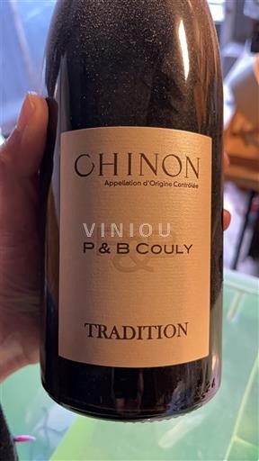 Loiredalen Chinon P & B Couly Tradition 2019