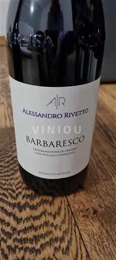 Piemonte Barbaresco Alessandro Rivetto 2016