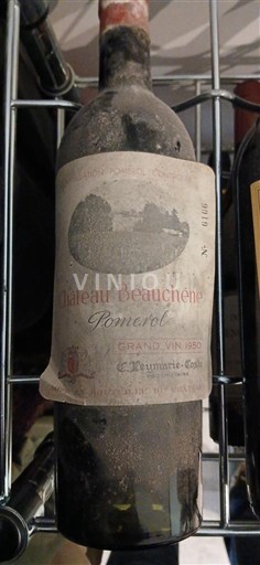 Bordeaux Pomerol Château Beauchêne Icke årgångsbetecknad