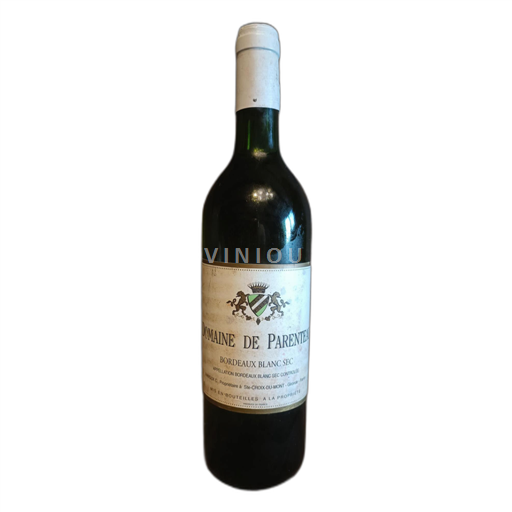 Bordeaux Bordeaux blanc Domaine de Parenteau Icke årgångsbetecknad