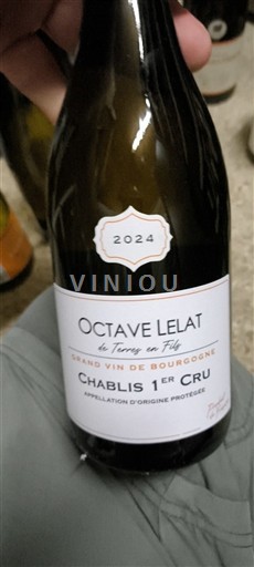Burgundi Chablis Premier Cru Octave LELAT 2024