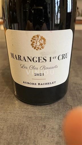 Bourgogne Không được chỉ định Premier Cru Aurore Bachelet Les Clos Roussots 2021