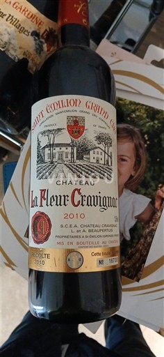 Bordéus Saint-Émilion Grand Cru Château La Fleur Cravignac 2010
