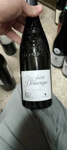 Rhônen laakso Gigondas Réserve Saint Dominique Ei vuosikertaa